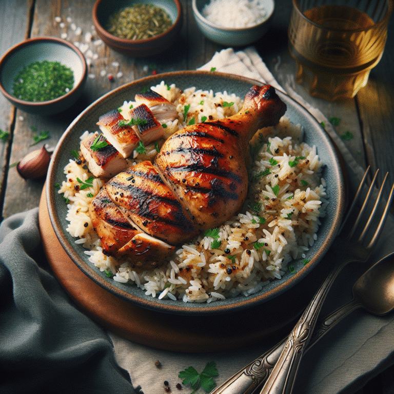 Receitas incríveis de arroz integral com frango grelhado para o dia a dia