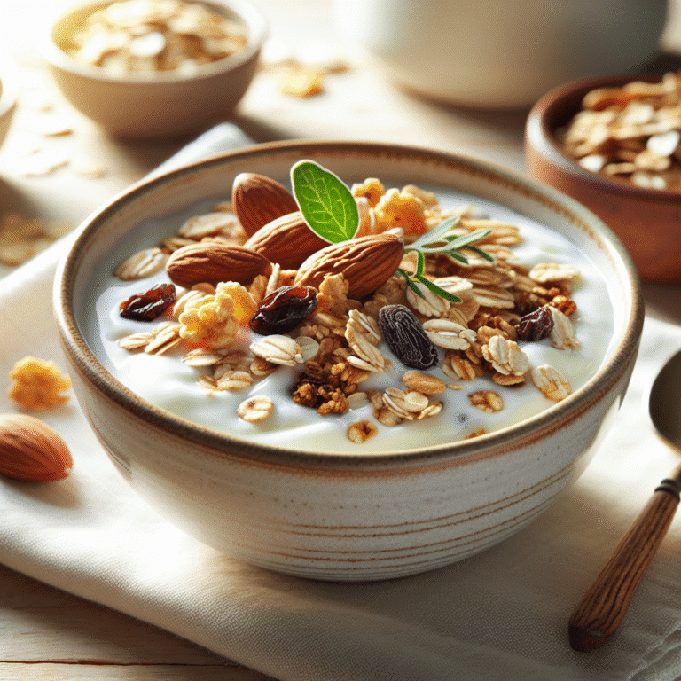 iogurte com granola caseira: a combinação perfeita