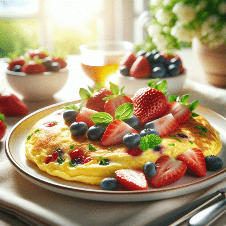 omelete light para café da manhã: receita simples e saborosa