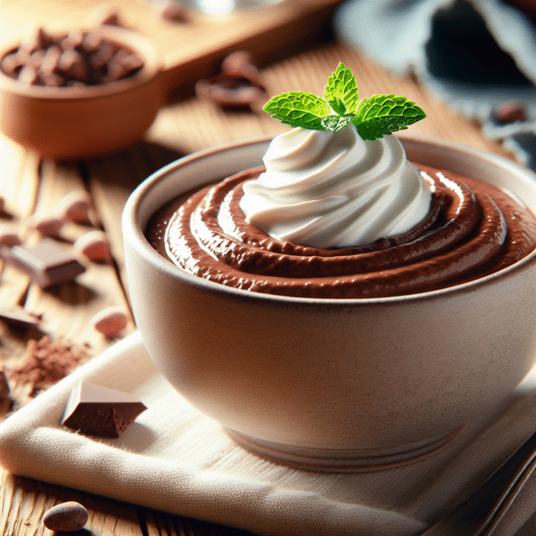 mousse de chocolate saudável: a sobremesa que não engorda