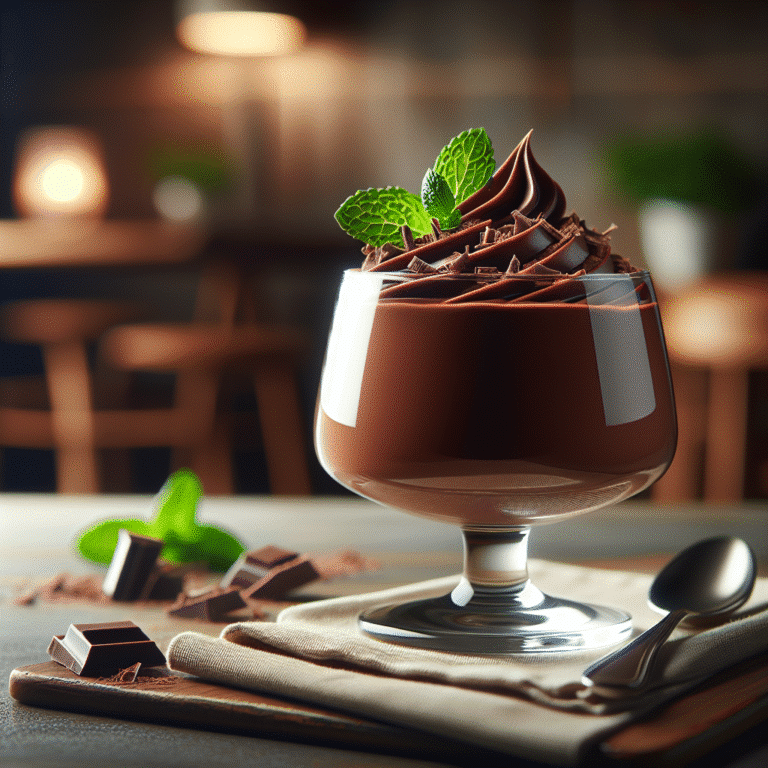 mousse de chocolate saudável: alternativa deliciosa e low carb