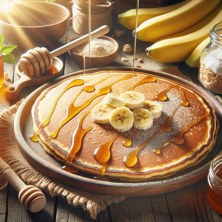 panqueca de banana sem farinha: saudável e rápida