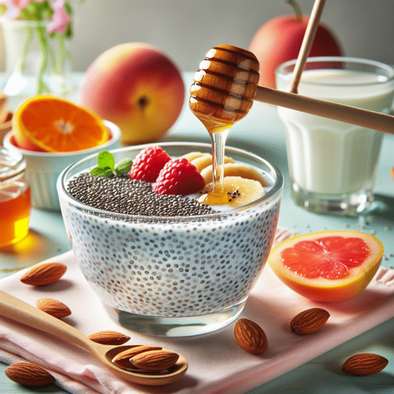 pudim de chia light: opção leve e nutritiva