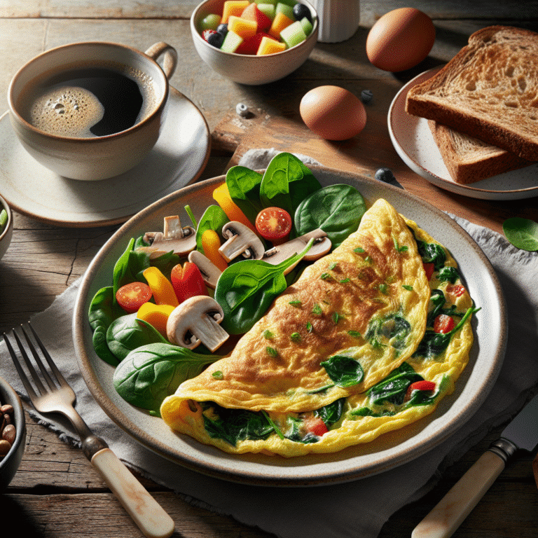 Omelete light: painele seu café da manhã com sabor e saúde