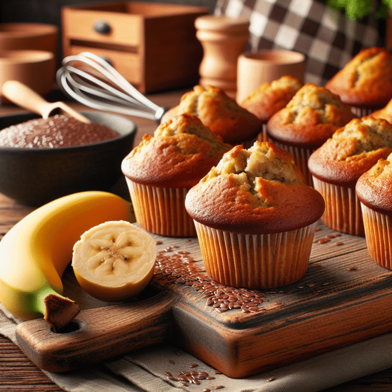 Muffins saudáveis de banana: uma sobremesa nutritiva