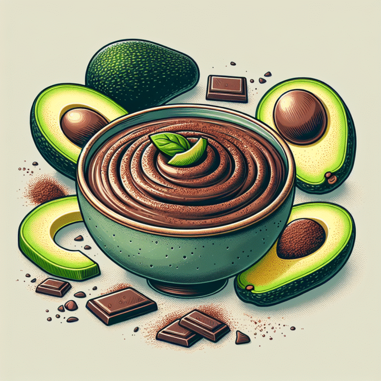 mousse de chocolate saudável com abacate: uma combinação surpreendente