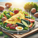 omelete light para café da manhã: proteína e sabor em poucos minutos