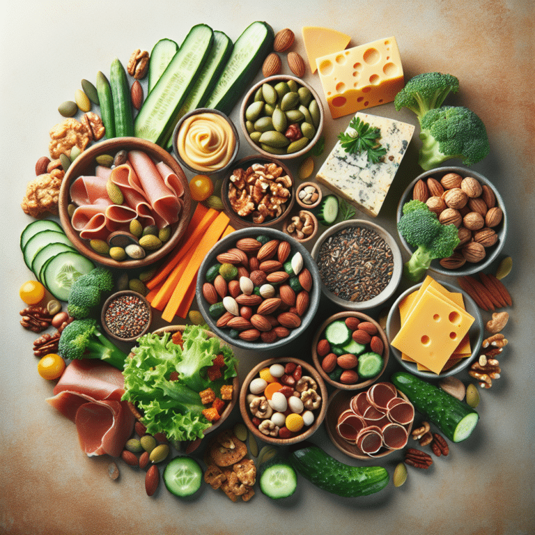 Snacks low carb rápidos: soluções práticas e saudáveis