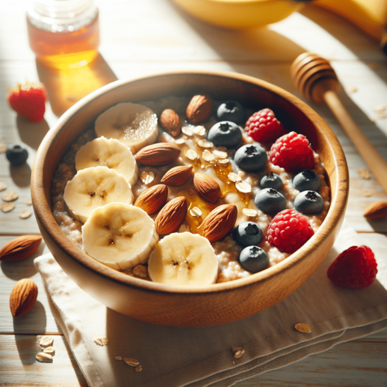 mingau de aveia saudável: energía para começar o dia