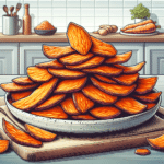 Chips de Batata Doce Assada: Crocância e Sabor em um Petisco