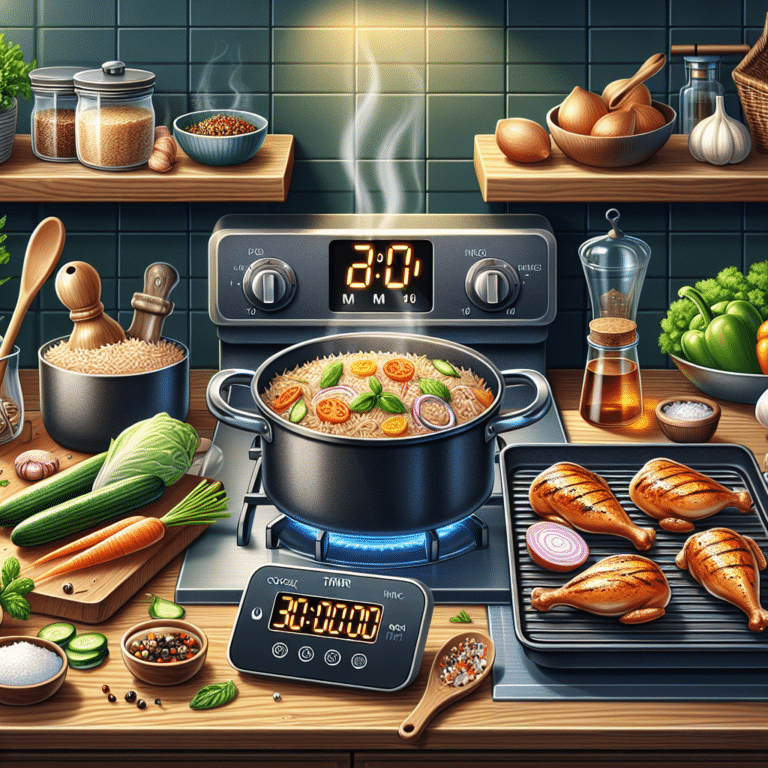 Como preparar arroz integral com frango grelhado em 30 minutos