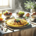 omelete light: uma receita rápida e saborosa para o seu café da manhã