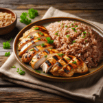 Frango grelhado com arroz integral: a combinação perfeita