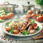 Dicas para preparar arroz integral com frango grelhado
