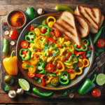 ovos mexidos com vegetais: protéicos e deliciosos